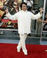 jackie chan pressa hora 3 pré estreia graumans chinês los angeles ca Julho 30 2007 2007 kathy cabanas cabanas foto