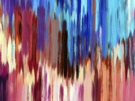 colorida óleo pintura escova abstrato fundo azul vermelho foto