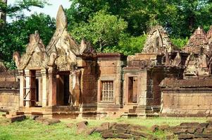 Templo Banteay Srey em Siem Reap, Camboja foto