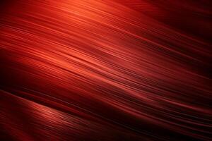 escovado metal luz vermelho fundo, ai generativo foto
