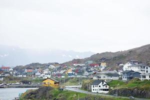 cultura e vida na cidade mais ao norte de honningswag, na noruega