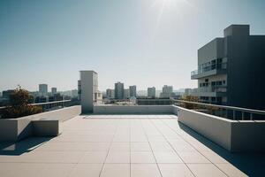 minimalista profissional arquitetura fotografia. ai generativo foto