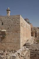 al aqsa el marwani solomons estábulos mesquita na cidade velha de jerusalém em israel