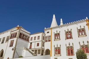 palácio de sintra palácio nacional de sintra em sintra portugal durante um lindo dia de verão