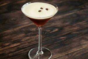 espresso martini fechar-se foto