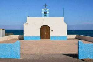 Visão com velho Igreja foto