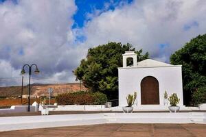 Visão com velho Igreja foto