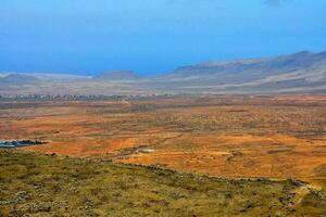 paisagem cênica do deserto foto