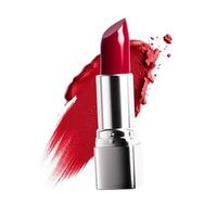 vermelho batom e amostra textura isolado em branco fundo, beleza Maquiagem cosméticos e luxo Maquiagem produtos, generativo ai foto