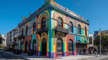 Forte fundações do orgulho e diversidade foto