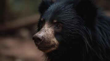 revelador a espírito do a bicho-preguiça Urso foto