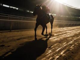 sombra jogar às a hong kong derby foto