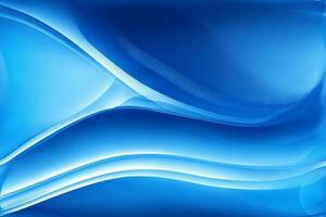 abstrato luz fundo. azul fundo com ondas foto