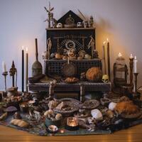 foto do construção a altar ai gerado