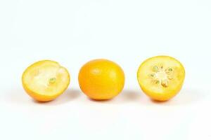 kumquat maduro suculento foto