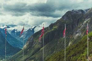 bem-vinda dentro a Noruega foto