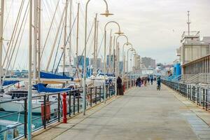 marina dentro a Génova Itália foto