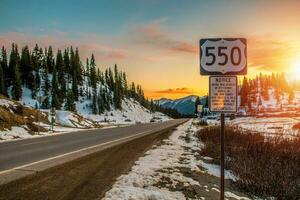 Colorado rodovia 550 foto