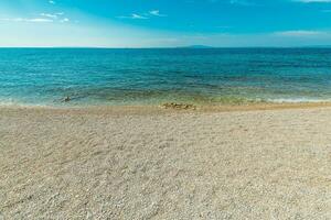 Mediterrâneo mar panorama foto