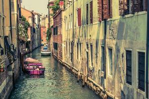 Veneza canal arquitetura foto