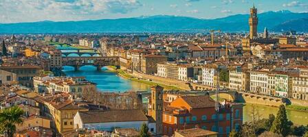 Florença paisagem urbana panorama foto