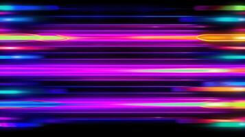 vívido holográfico néon fundo. ilustração ai generativo foto