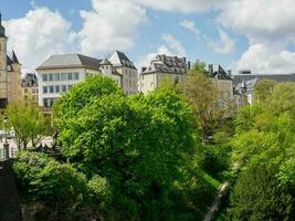 a cidade do Luxemburgo foto