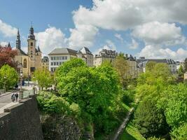 a cidade do Luxemburgo foto