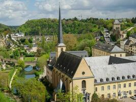 a cidade do Luxemburgo foto