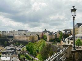 a cidade do Luxemburgo foto