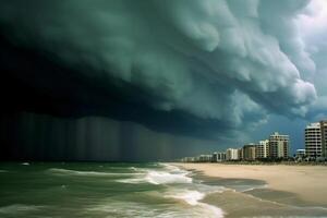 tempestades e furacões ai generativo foto