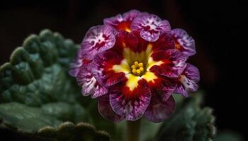 ornamentado hortênsia Flor vitrines fragilidade e beleza dentro natureza padrões gerado de ai foto