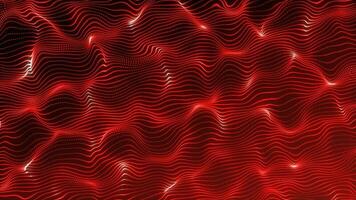 vermelho cintilante espaço partícula forma, futurista néon gráfico fundo, energia 3d abstrato arte elemento ilustração, tecnologia artificial inteligência, forma tema papel de parede foto