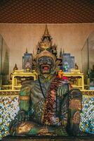 pu chao Saming phrai santuário samut prakan província, tailândia. foto