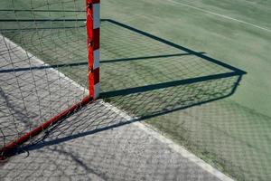 equipamentos de esporte para gol de futebol de rua foto