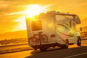 rv campista boondocking foto