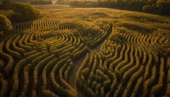 idílico arroz arroz terraços mostruário rural beleza dentro tropical sa pa gerado de ai foto