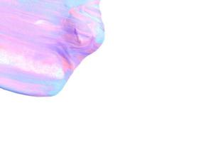 pinceladas de pincel de textura manchas aquarela multicoloridas foto