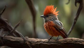 azul masculino abelha comedor empoleirar-se em ramo dentro africano floresta gerado de ai foto