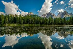 dolomites montanha panorama foto