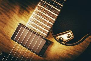 elétrico guitarra conceito foto