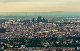 Viena Áustria paisagem urbana foto