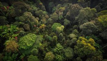 colorida tropical peixe nadar dentro vibrante coral recife gerado de ai foto