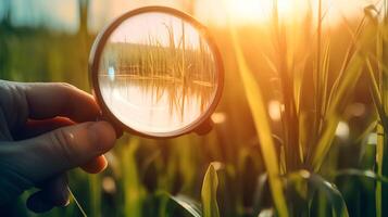 agrícola tecnologias para crescendo plantas ai gerado foto