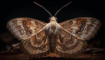 borboleta asa monitores beleza dentro natureza gerado de ai foto