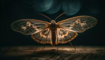 borboleta asa, beleza dentro natureza gerado de ai foto