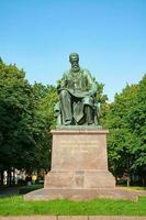 st. petersburgo, Rússia - agosto 15 monumento para rimsky korsakov foto