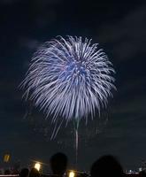 festival de fogos de artifício no verão em Tóquio foto