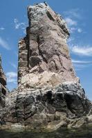 arquipélago isla espiritu santo em la paz, baja california foto