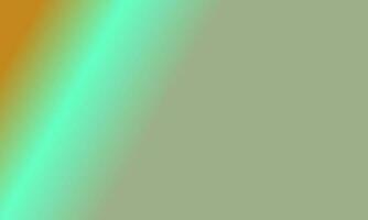 Projeto simples sábio verde, ciano e laranja gradiente cor ilustração fundo foto